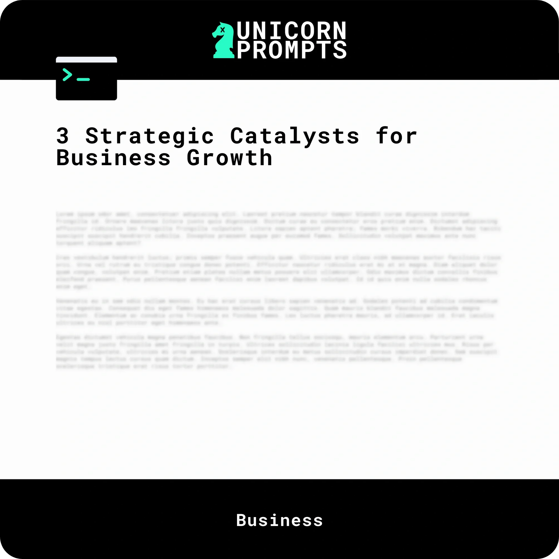 3 Strategic Catalysts for Business Growth