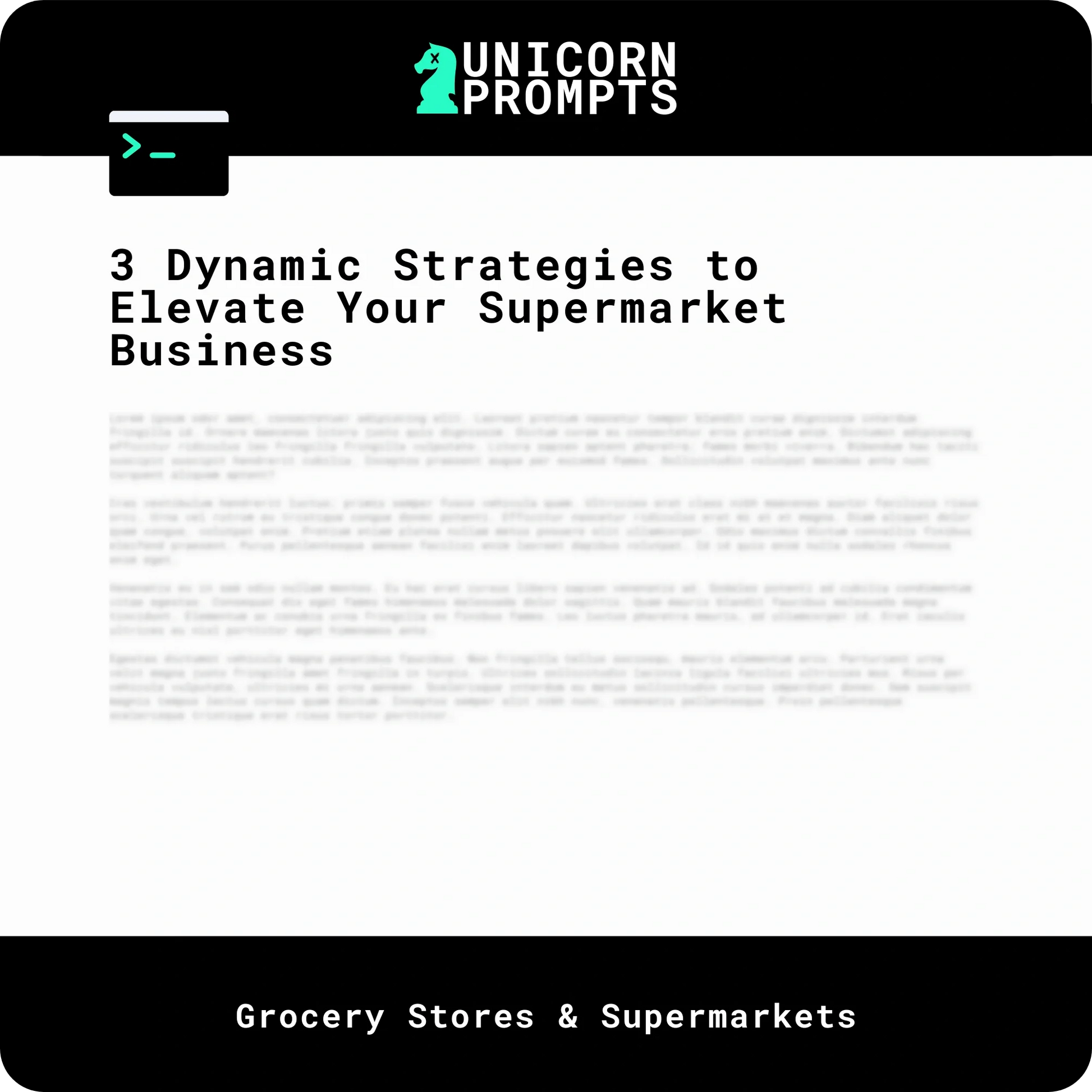 3 Dynamic Strategies to Elevate Your Supermarket Business