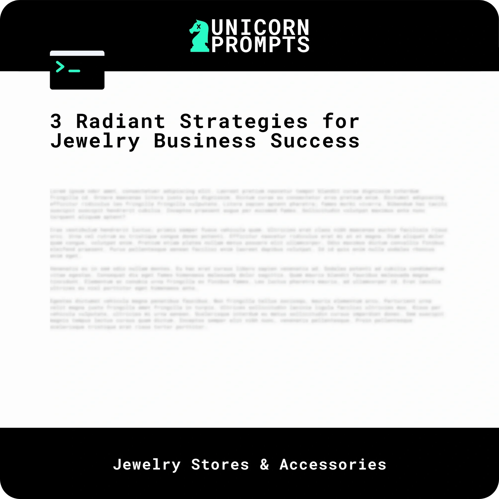 3 Radiant Strategies for Jewelry Business Success