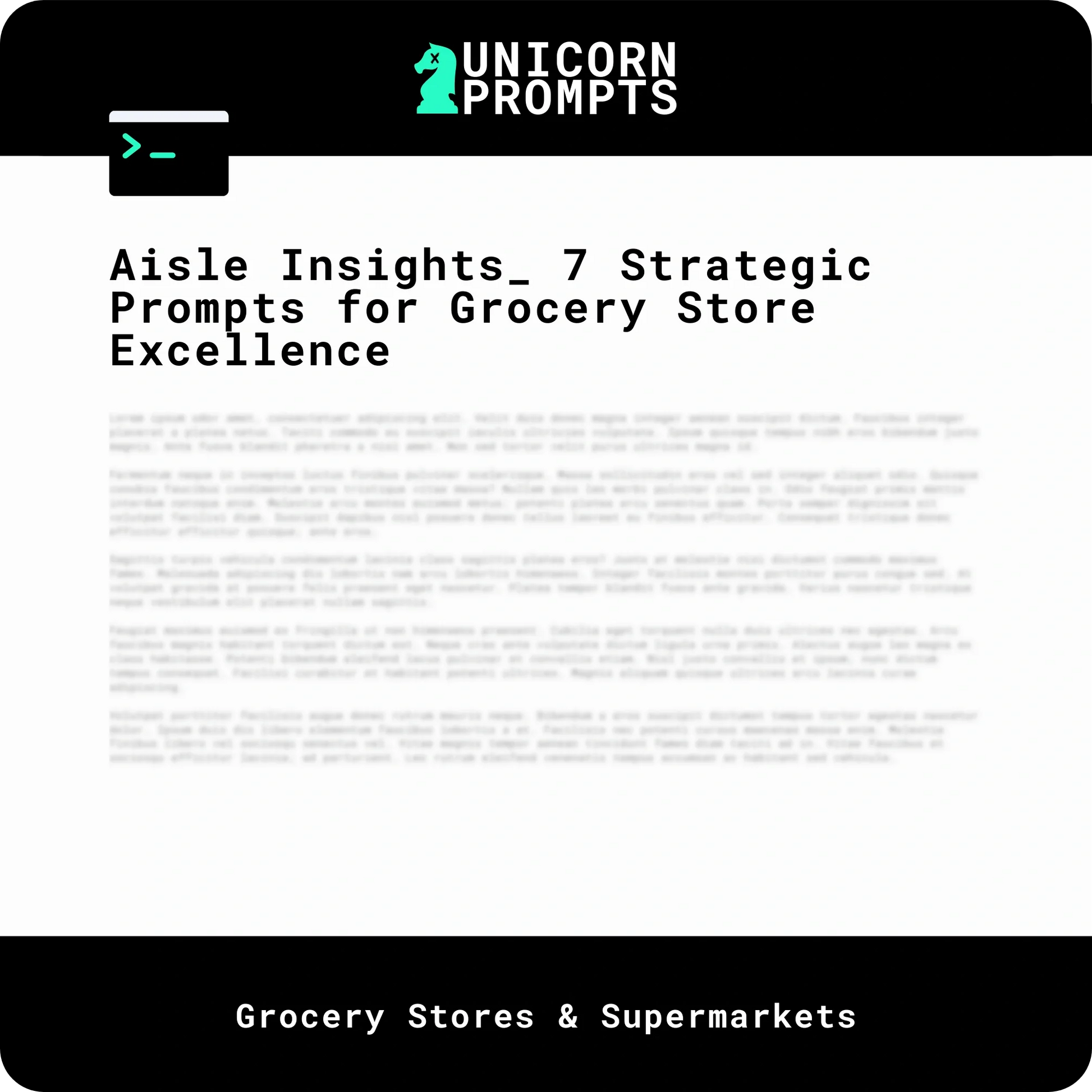 Aisle Insights_ 7 Strategic Prompts for Grocery Store Excellence