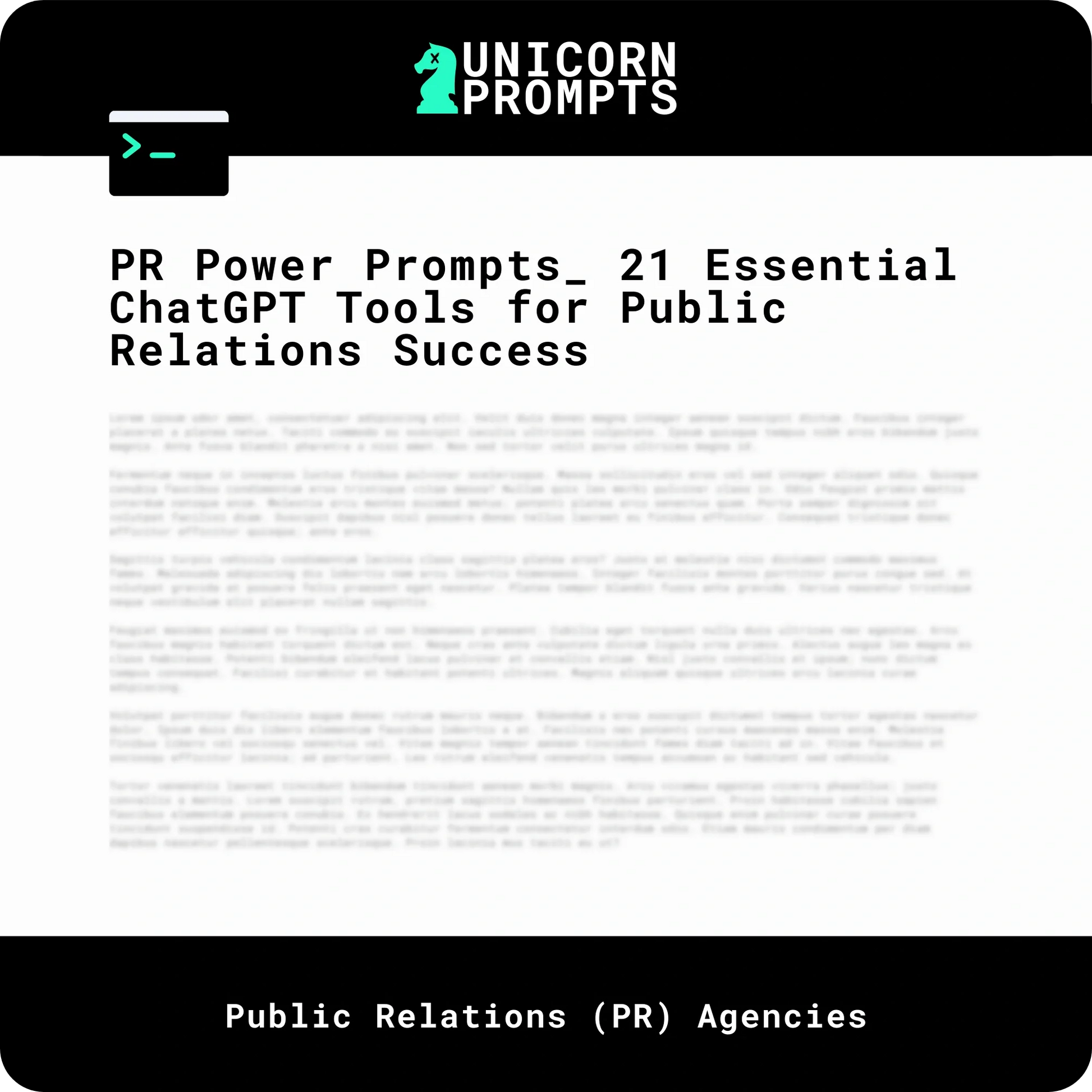 PR Power Prompts_ 21 Essential ChatGPT Tools for Public Relations Success